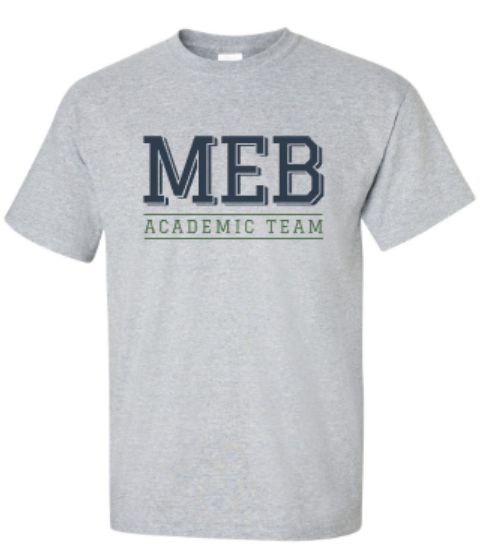 Youth or Adult MEB Academic Team Gildan Short or Long Sleeve T-Shirt (MEBAT)