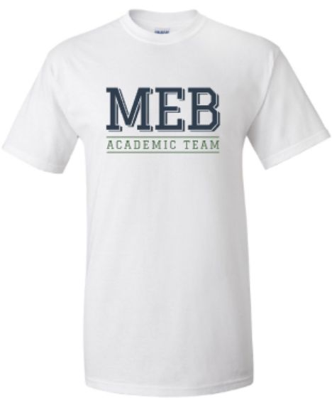 Youth or Adult MEB Academic Team Gildan Short or Long Sleeve T-Shirt (MEBAT)