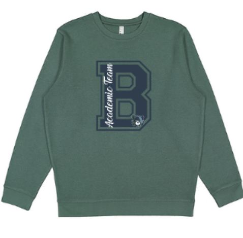 Adult B Academic Team LAT Fleece Sweatshirt (MEBAT)