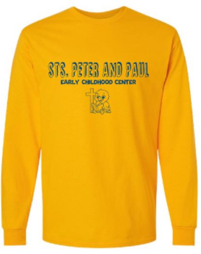 Youth or Adult Sts. Peter and Paul Early Childhood Center Gildan Long Sleeve T-Shirt (SPPECC)