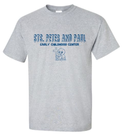 Youth or Adult Sts. Peter and Paul Early Childhood Center Gildan Softstyle® Short Sleeve T-Shirt (SPPECC)