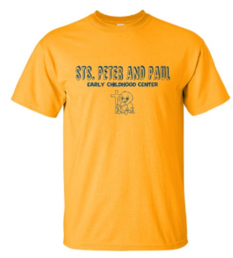 Youth or Adult Sts. Peter and Paul Early Childhood Center Gildan Softstyle® Short Sleeve T-Shirt (SPPECC)