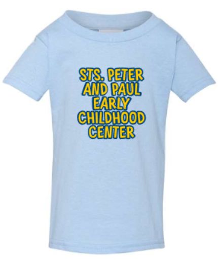Toddler Sts. Peter and Paul Early Childhood Center Gildan Heavy Cotton™ Light Blue T-Shirt (SPPECC)