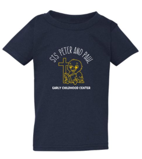 Toddler Sts. Peter and Paul Early Childhood Center Gildan Heavy Cotton™ Navy T-Shirt (SPPECC)