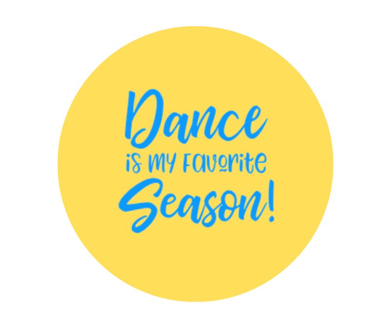 Dance is my favorite Season Button (BYB)