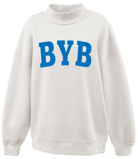 Youth or Ladies BYB Applique Mockneck (BYB)