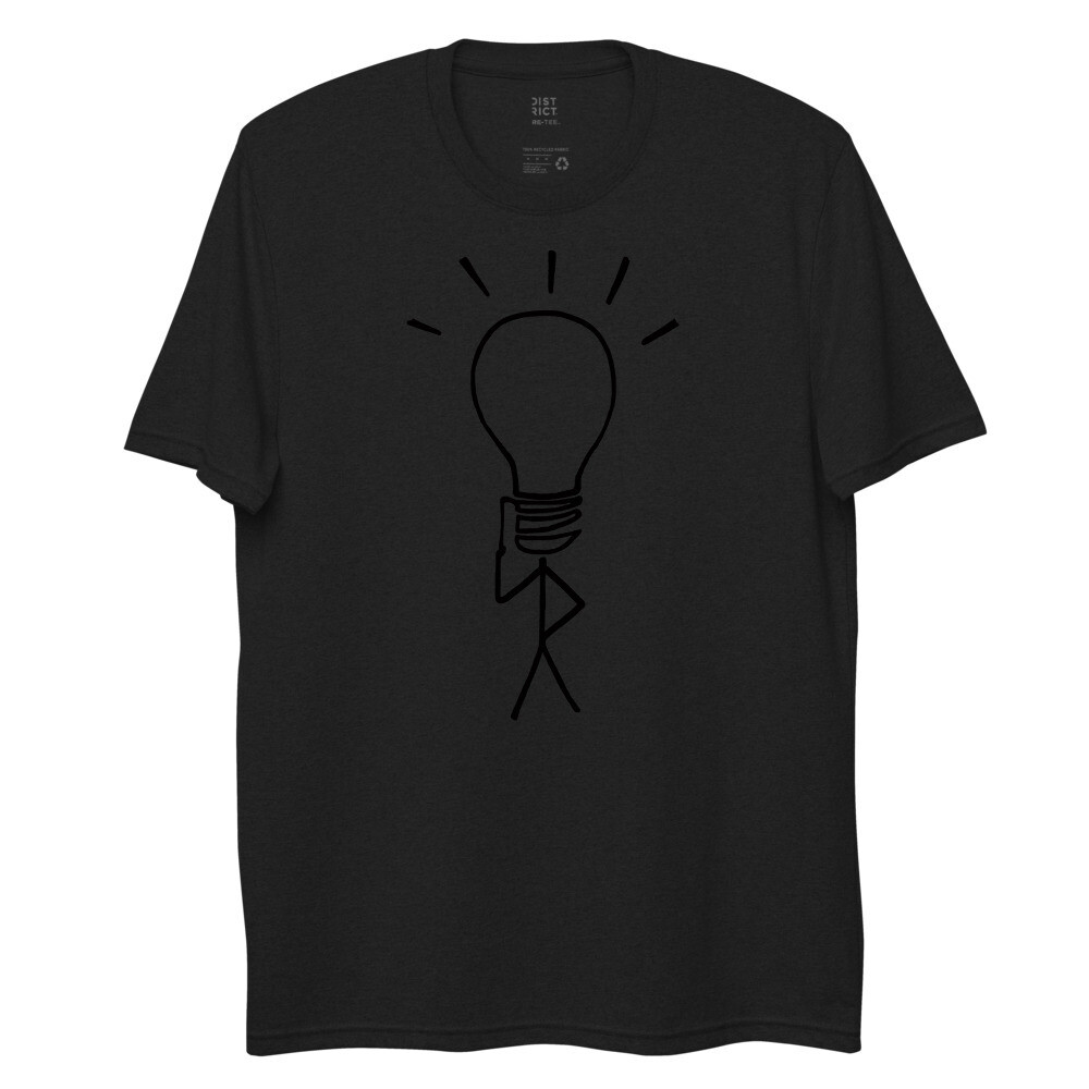 NEL recycled t-shirt, Color: Black, Size: S