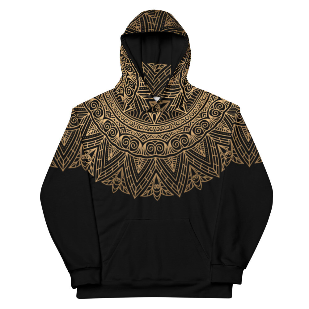 Mandala Hoodie, Size: XS