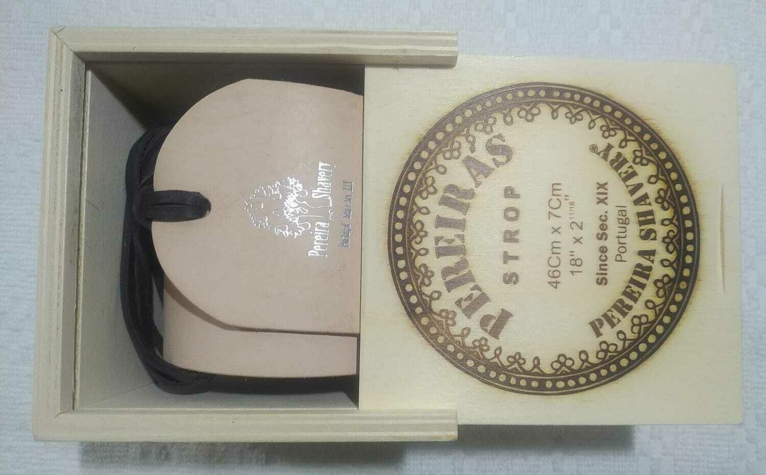Pereira Shavery Strop Belt Style 46 Cm Made Of Cow Leather