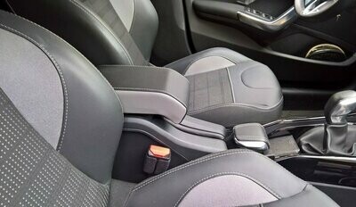 Armrest DESIGN for Peugeot 2008 (2013-2019) to install only by pressure! - Adjustable in length - mittelarmlehne