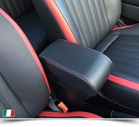 Bracciolo portaoggetti regolabile per Fiat 500 e 500C e 500S (2007-2025) - accoudoir