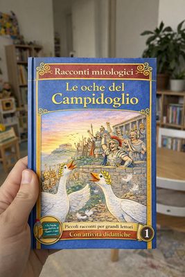 Le oche del Campidoglio: racconto illustrato e copione teatrale con musiche