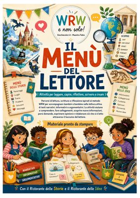 Il Menù del Lettore – Attività WRW per leggere, capire, riflettere e scrivere