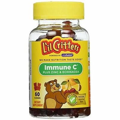 L'il Critters Gummies Immune C Plus Zinc & Echinacea (Pack of 2)