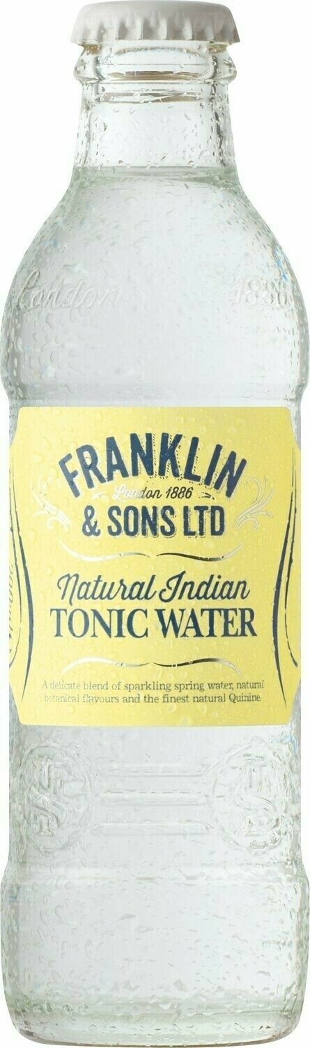 Franklin & Sons Natural Indian Tonic Water (Pack of 2)