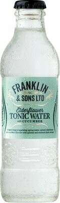 Franklin & Sons Elderflower with Cucumber Tonic (Pack of 2)