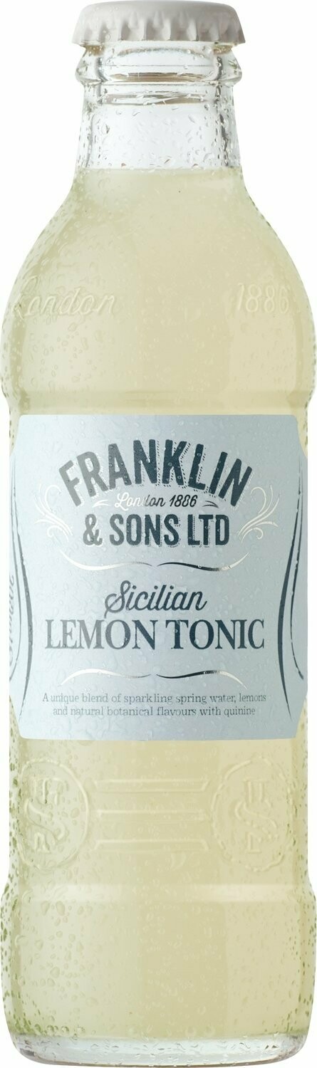 Franklin & Sons Sicilian Lemon Tonic (pack of 2)