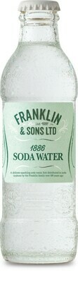 Franklin & Sons 1886 Soda Water (pack of 2)