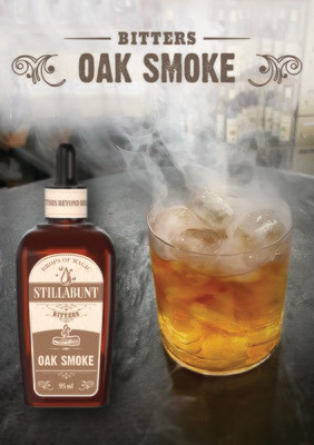 Stillabunt Oak Smoke (Non Alcoholic) 95ml, Bitter