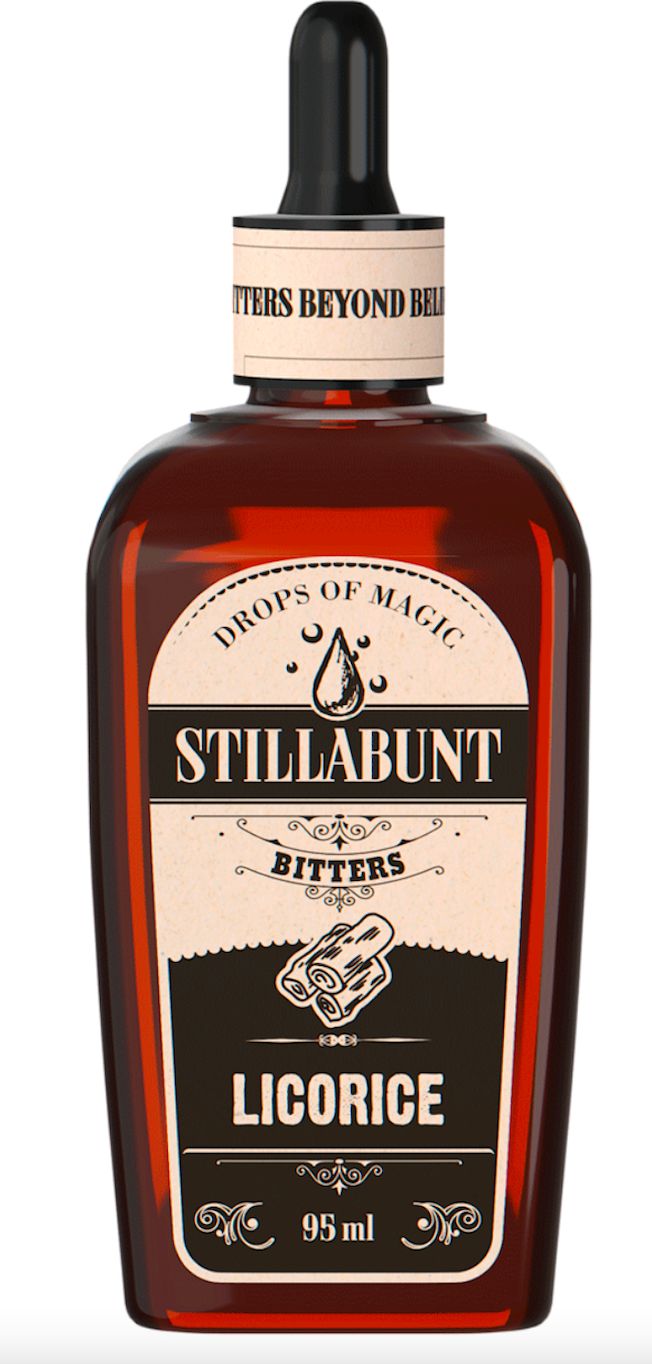 Stillabunt Licorice (Non Alcoholic) 95ml, Bitter