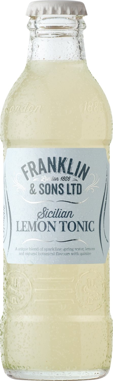 Franklin & Sons Sicilian Lemon Tonic (200ml x 12)