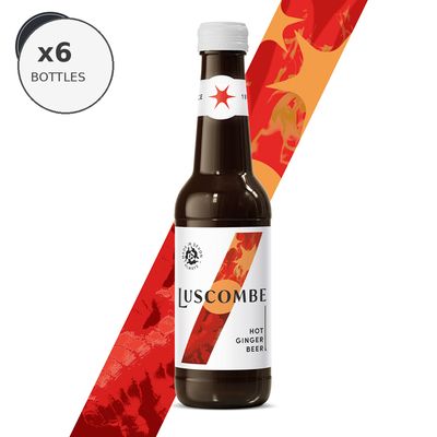 Luscome Spicy Ginger Beer, Non Alcoholic (6 x 270ml) Luscome Spicy Ginger Beer, Non Alcoholic (6 x 270ml)