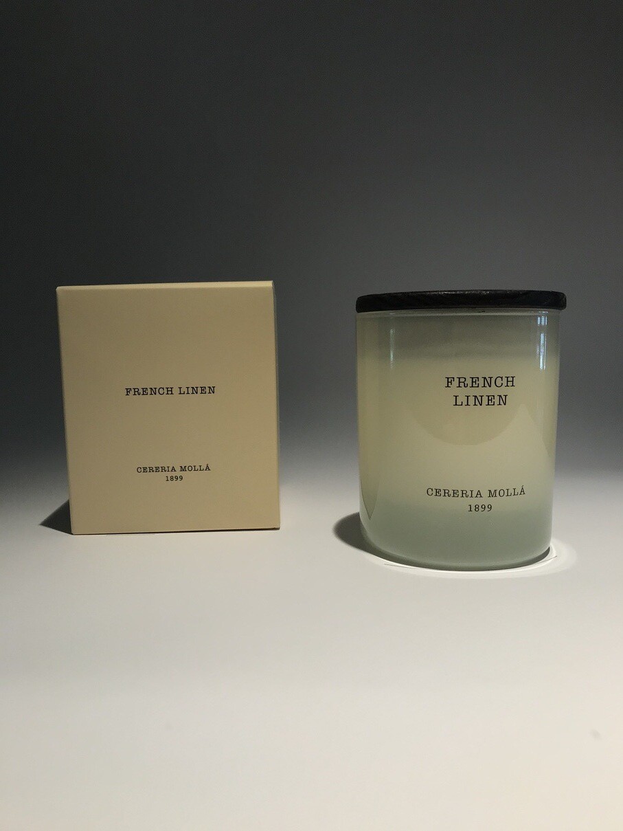Duftkerze French Linen von Cereria Molla