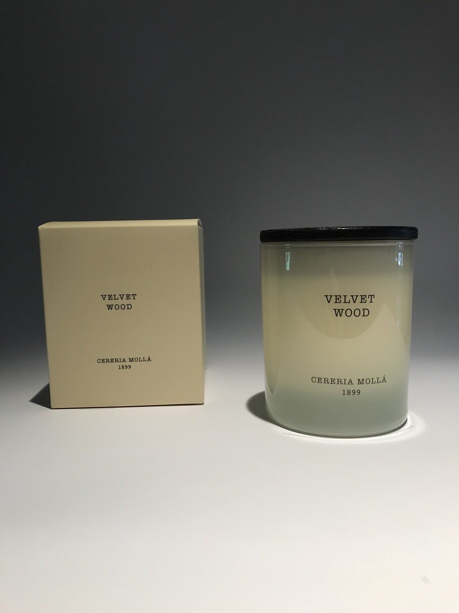 Duftkerze Velvet Wood von Cereria Molla
