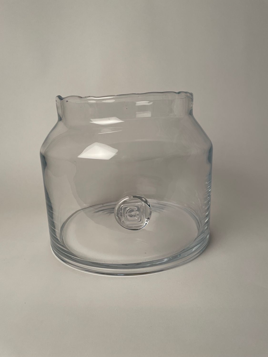 Gommaire Pot Matilda Small – Clear | Handgefertigte Glasvase