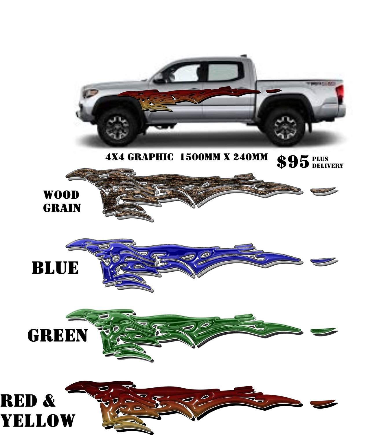 4x4 graphic