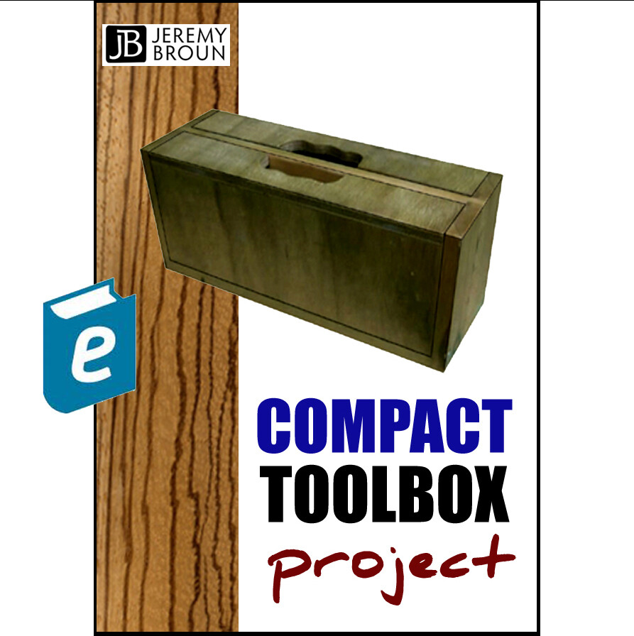 THE JKB COMPACT WOODEN TOOLBOX - video integrated online e-manual. This amazing design by Jeremy Broun allows optimum access for tools and you can customise it for your own workshop or site use.
