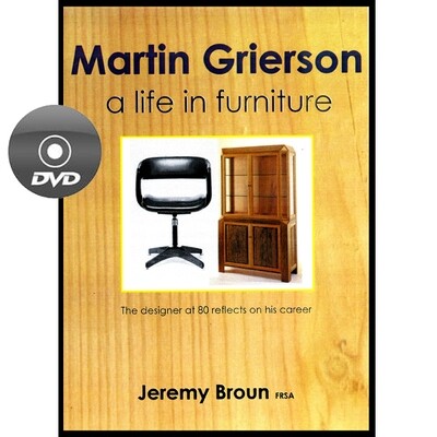 Martin Grierson - A life in furniture - DVD Martin Grierson - A life in furniture - DVD