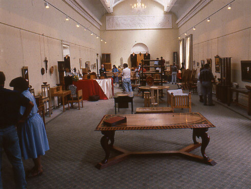 CRAFTSMANSHIP AT ITS BEST - a review of the very first Cheltenham furniture exhibition (by Jeremy Broun for Woodworking International magazine 1990)