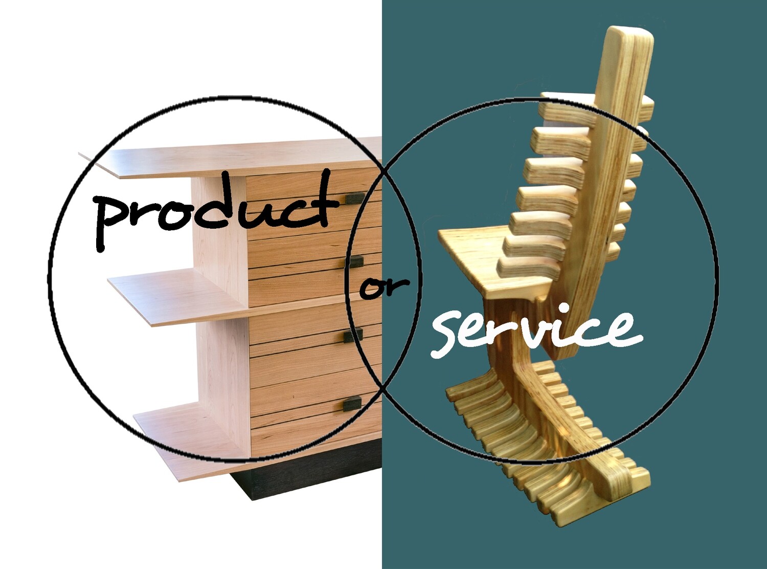 PRODUCT OR SERVICE? Furniture designer-maker Jeremy Broun challenges the status quo of the one-off market by inviting fellow maker Andrew Lawton to argue the case at the Gordon Russell Museum.