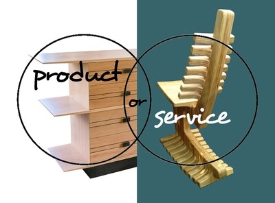 PRODUCT OR SERVICE? Furniture designer-maker Jeremy Broun challenges the status quo of the one-off market by inviting fellow maker Andrew Lawton to argue the case at the Gordon Russell Museum.