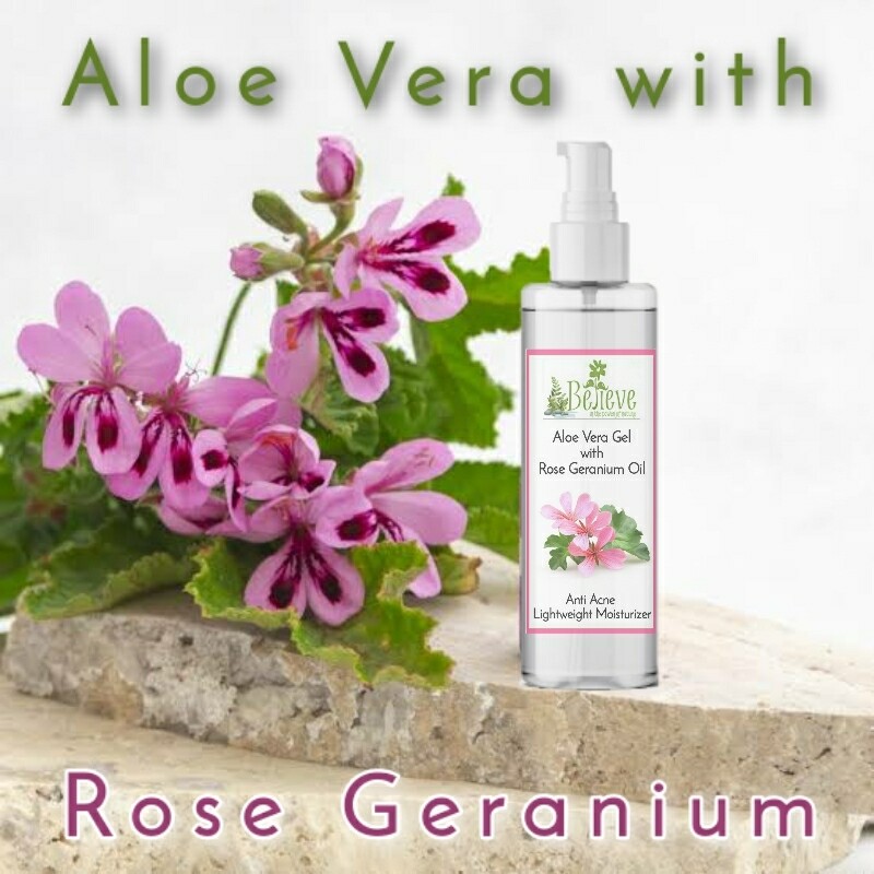 Pure Aloe Vera With Rose Geranium