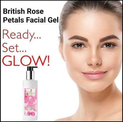 British Rose Petal Facial Gel