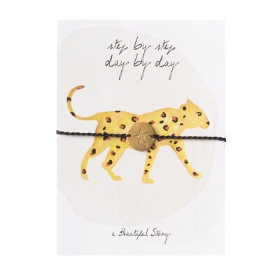 Postcard Jewelry - &quot;Step by Step, Day by Day&quot;