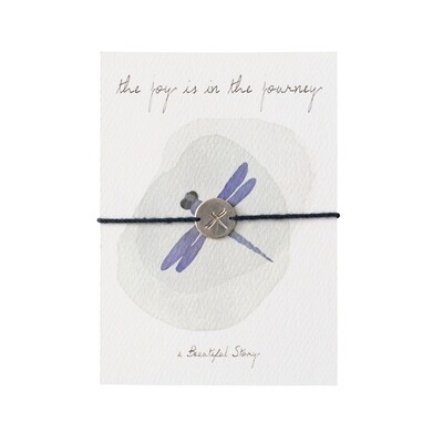 Postcard Jewelry - &quot;The joy is in the journey&quot;