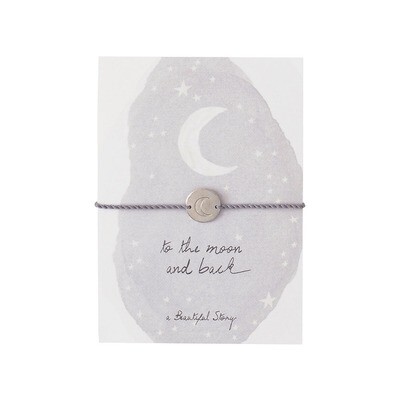 Postcard Jewelry - &quot;to the moon and back&quot;