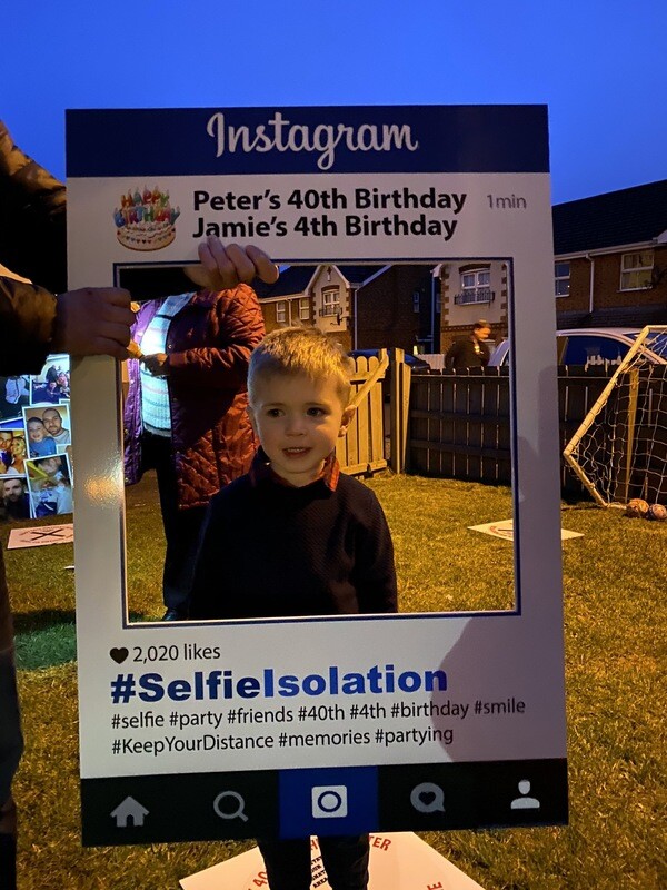 Birthday Selfie Frame