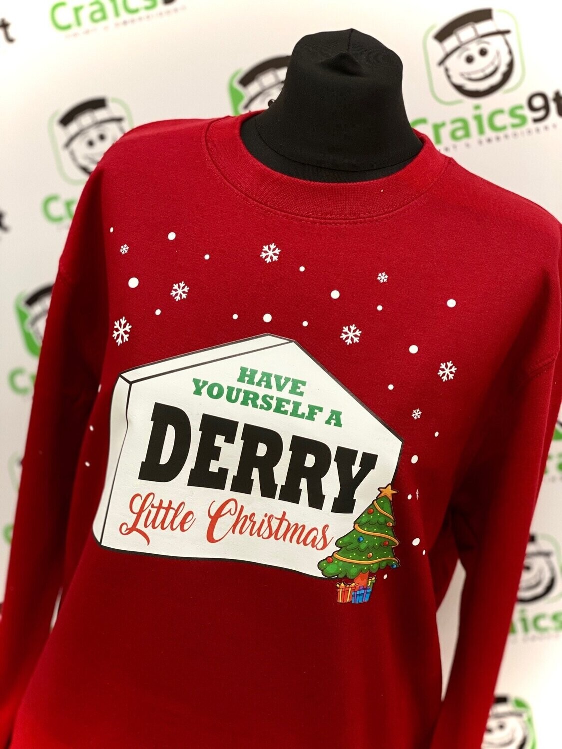 Derry Little Christmas - Free Derry Corner, Colour: Red