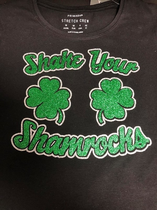 Shake Your Shamrocks - Glitter Print