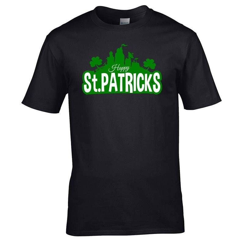 St Patricks Fortnite Tshirt, Colour: Black