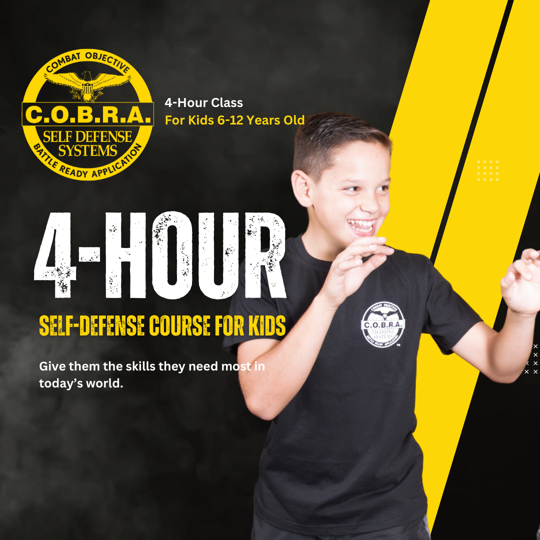 4-Hour Self-Defense Survival Course For Kids