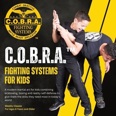 C.O.B.R.A. Fighting Systems For Kids (Rate Per Month)