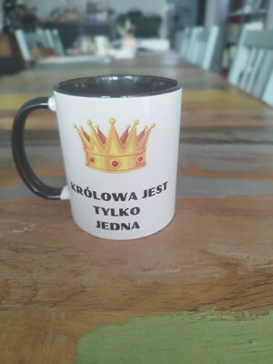 Kubek Królowa jest tylko jedna