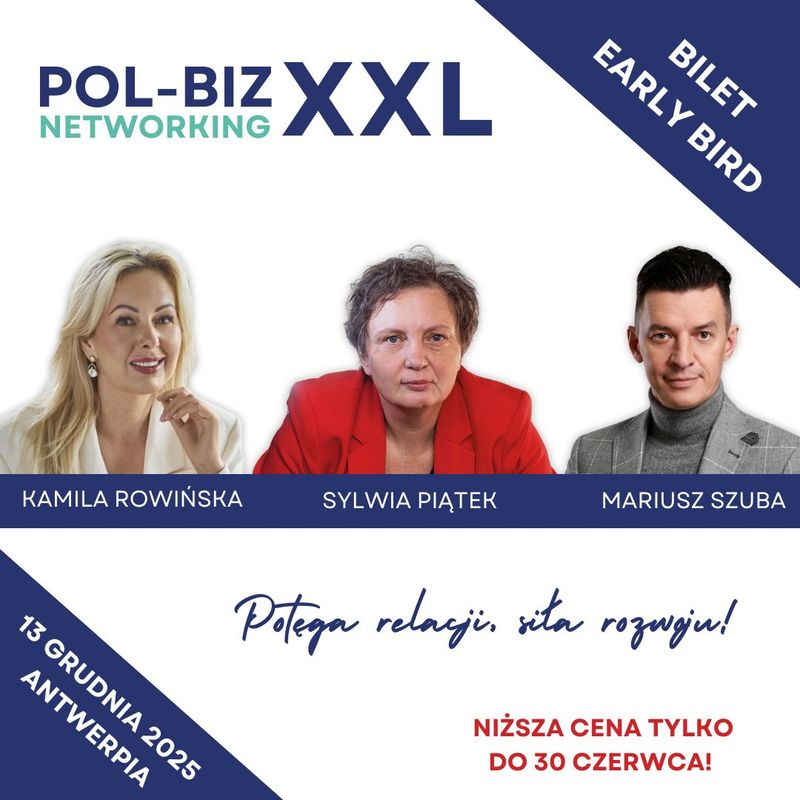 Early Bird – Bilet na wydarzenie POL-BIZ Networking XXL