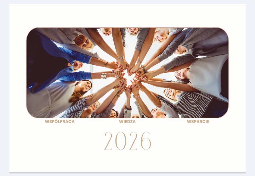 Kalendarz 2026 - " Skrzydła kobiecej mocy "