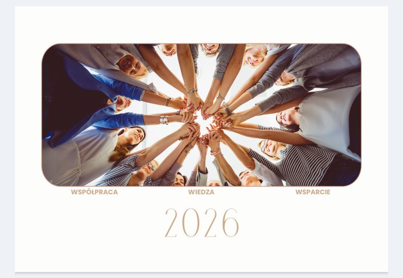 Kalendarz 2026 - " Skrzydła kobiecej mocy "